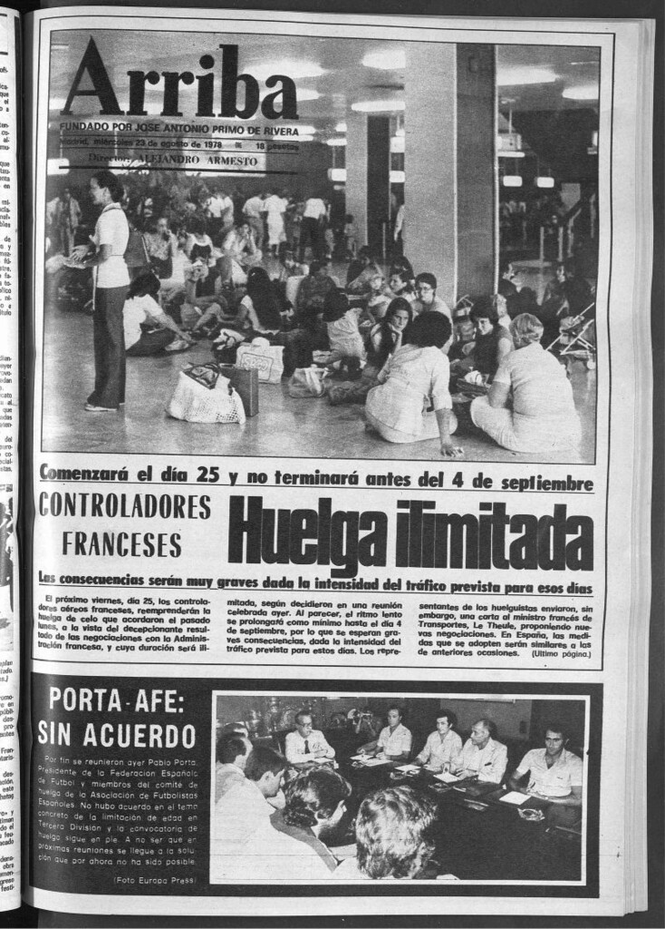 Miniatura de Arriba del 23 de agosto de 1978