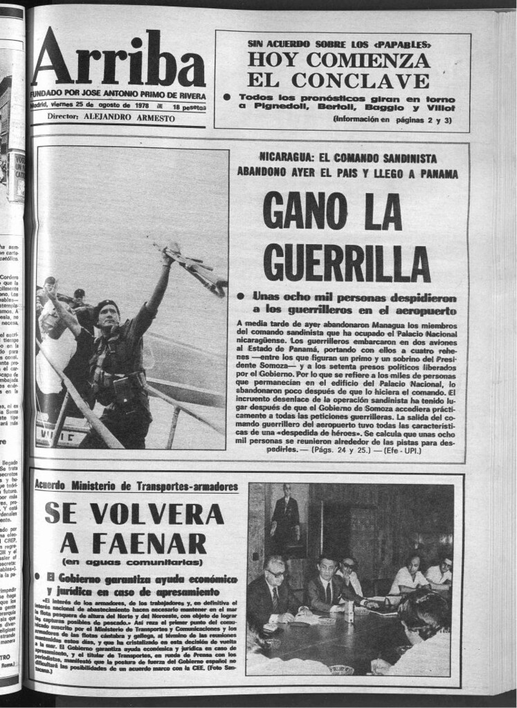 Miniatura de Arriba del 25 de agosto de 1978