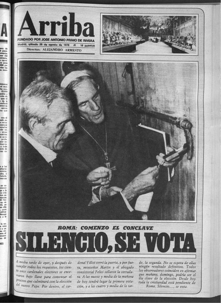 Miniatura de Arriba del 26 de agosto de 1978