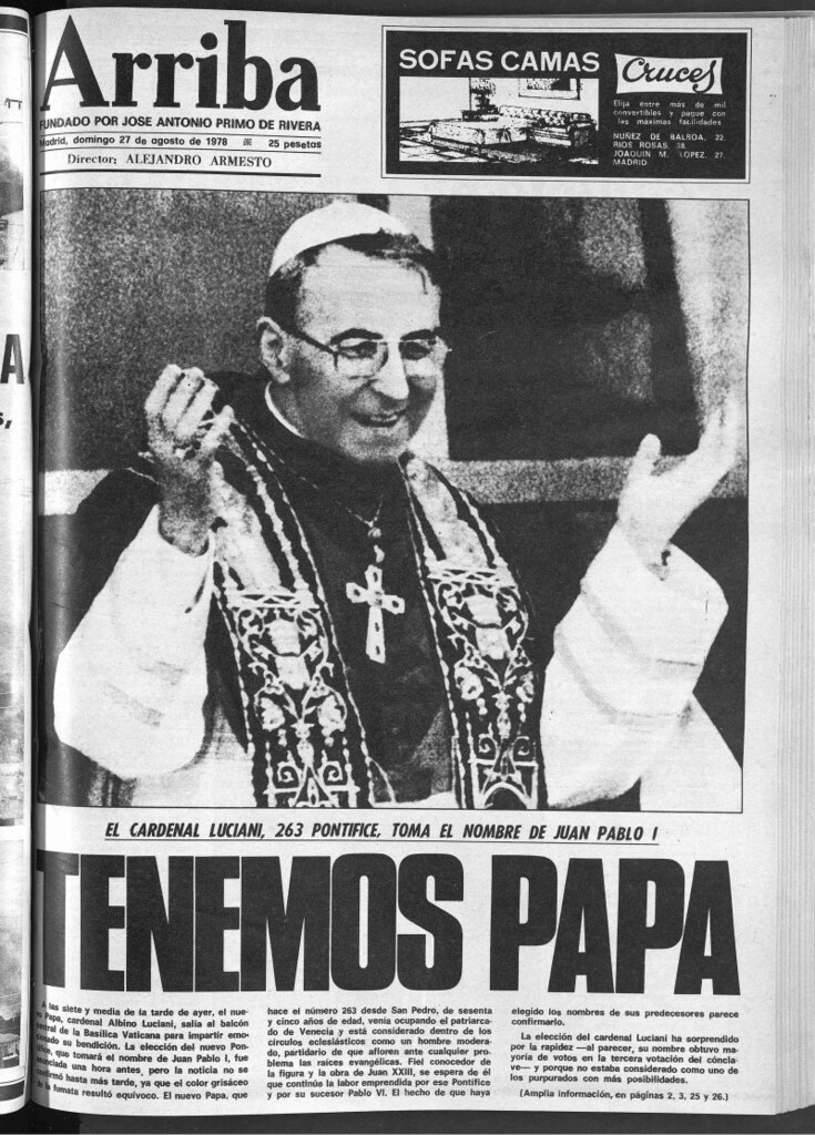 Miniatura de Arriba del 27 de agosto de 1978