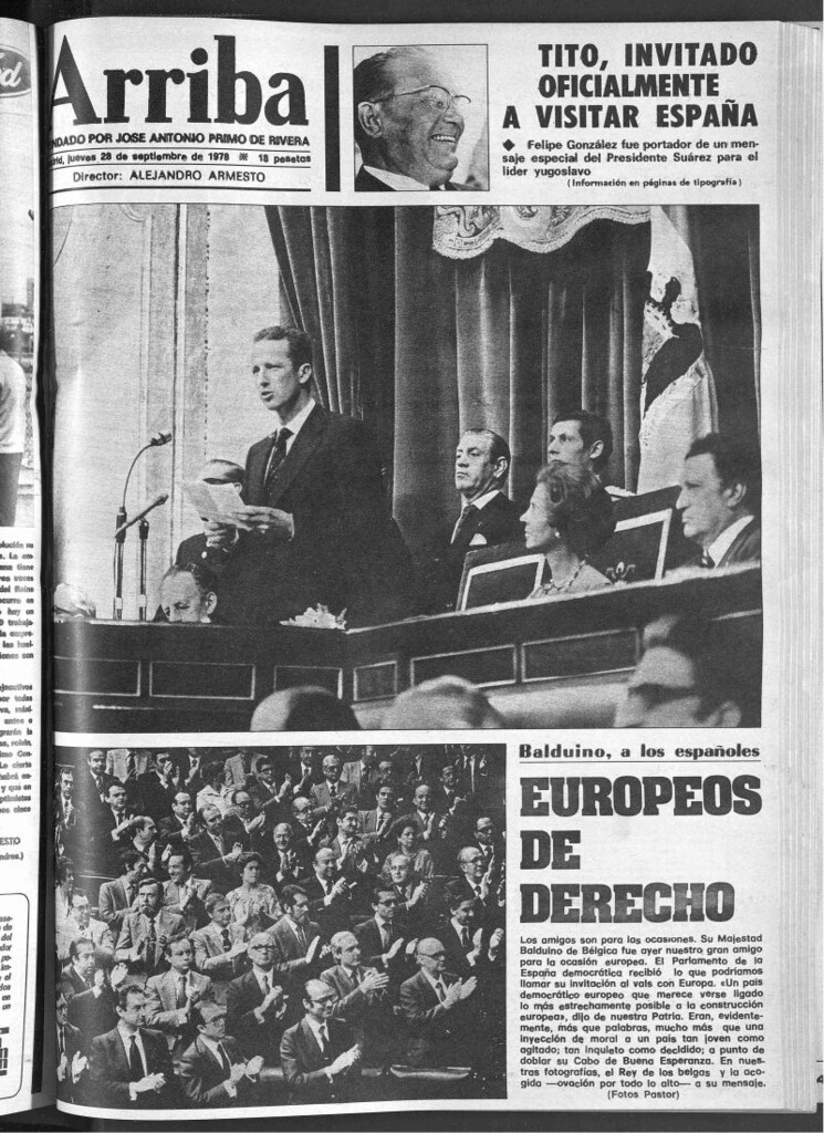 Miniatura de Arriba del 28 de septiembre de 1978