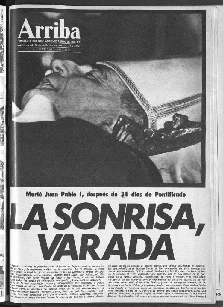 Miniatura de Arriba del 30 de septiembre de 1978