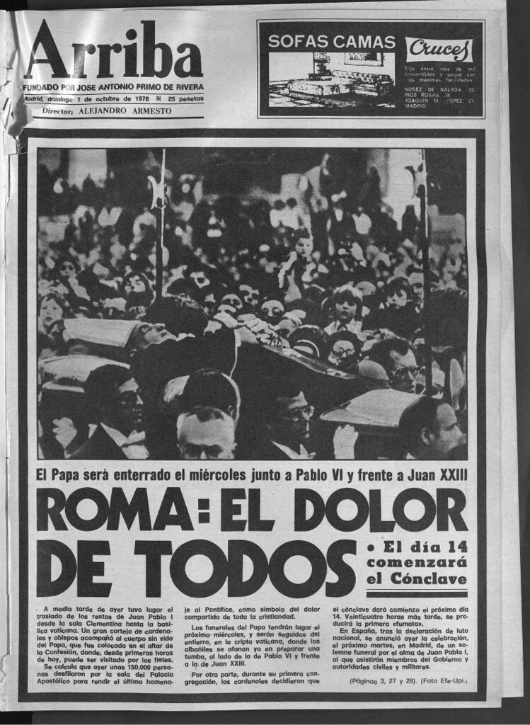 Miniatura de Arriba del 1 de octubre de 1978