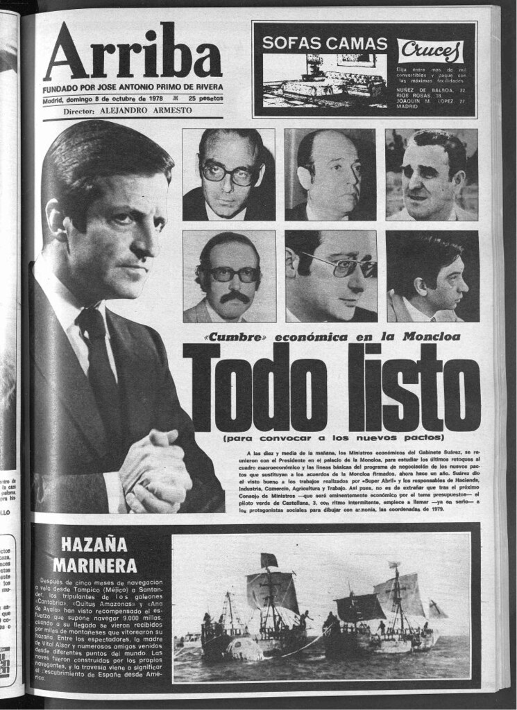 Miniatura de Arriba del 8 de octubre de 1978