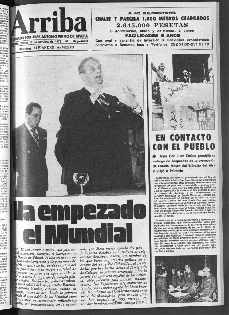 Miniatura de Arriba del 10 de octubre de 1978