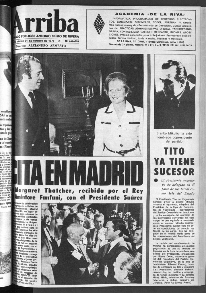 Miniatura de Arriba del 21 de octubre de 1978