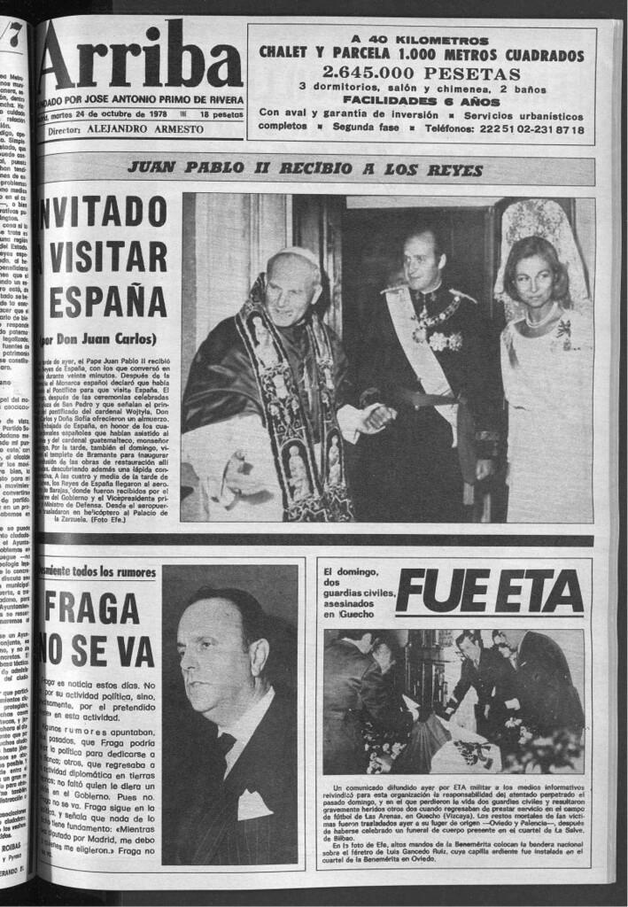 Miniatura de Arriba del 24 de octubre de 1978