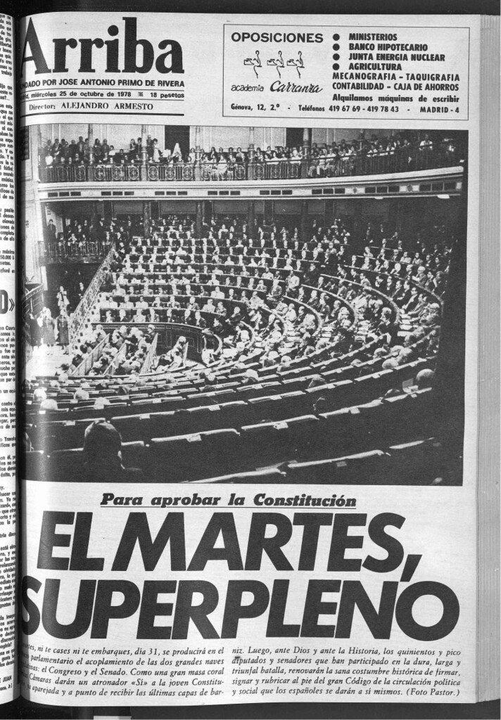 Miniatura de Arriba del 25 de octubre de 1978