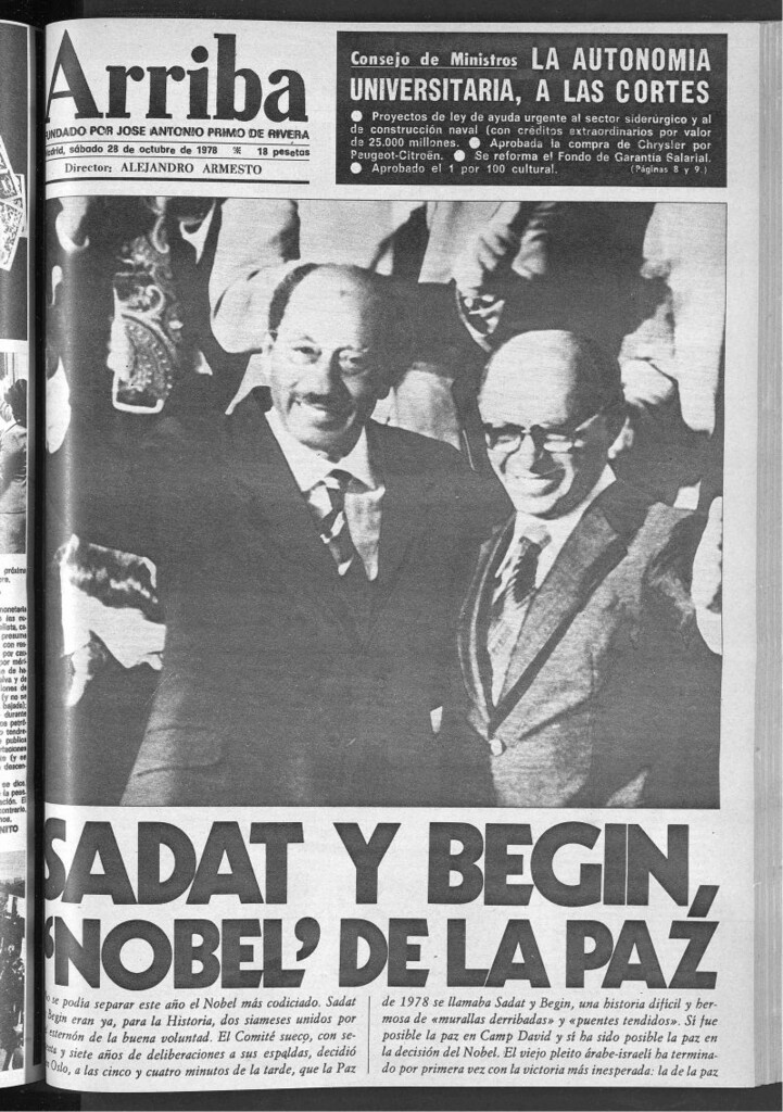 Miniatura de Arriba del 28 de octubre de 1978