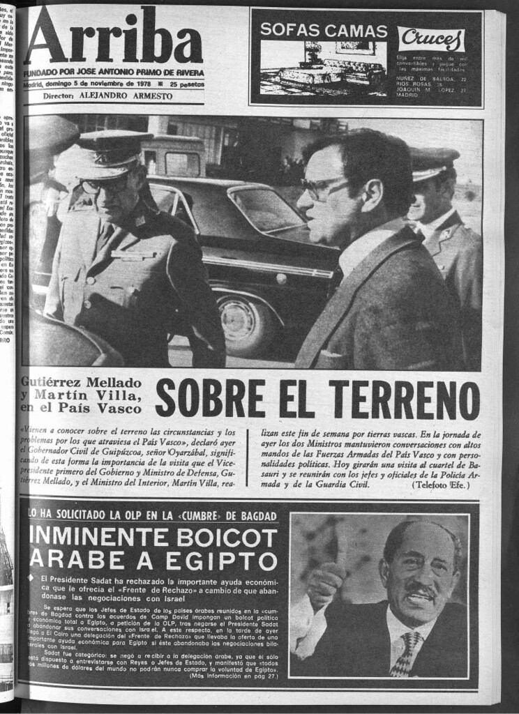 Miniatura de Arriba del 5 de noviembre de 1978