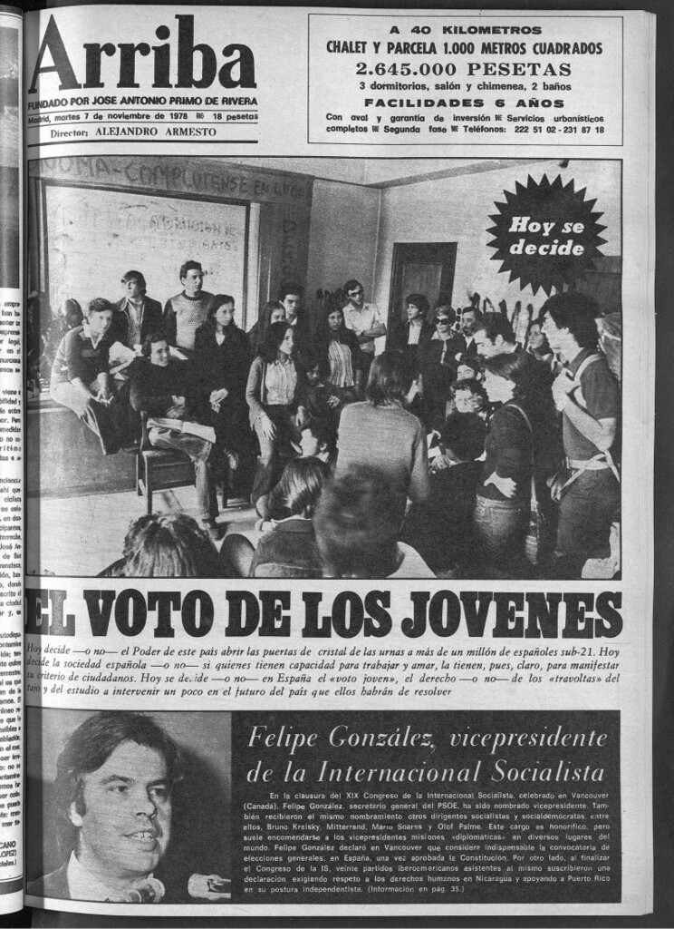 Miniatura de Arriba del 7 de noviembre de 1978