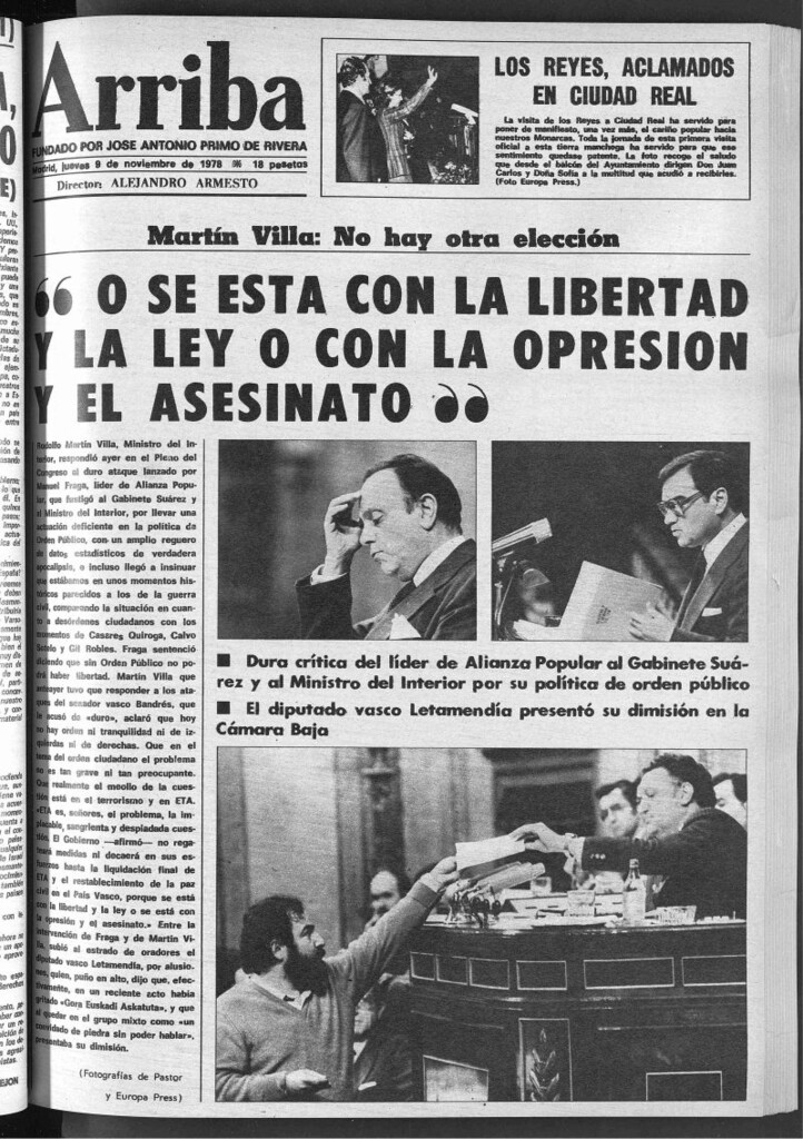 Miniatura de Arriba del 9 de noviembre de 1978