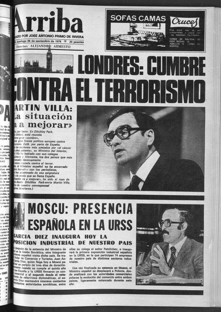 Miniatura de Arriba del 26 de noviembre de 1978