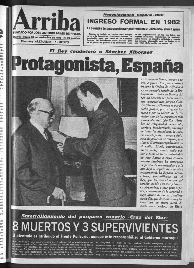 Miniatura de Arriba del 30 de noviembre de 1978