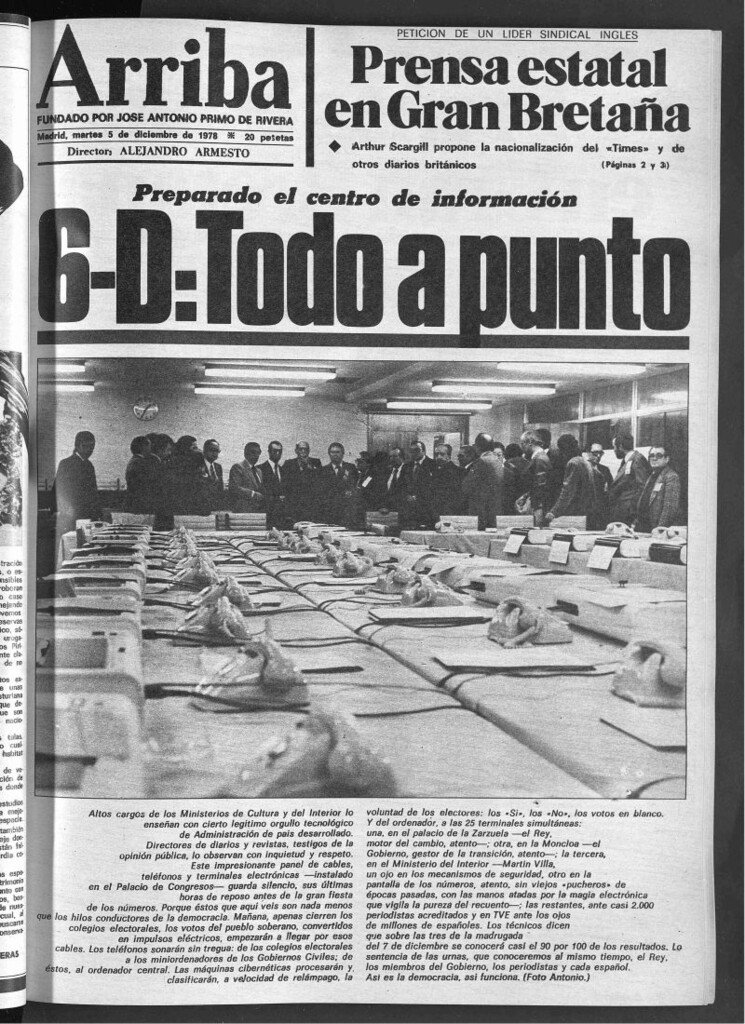 Miniatura de Arriba del 5 de diciembre de 1978