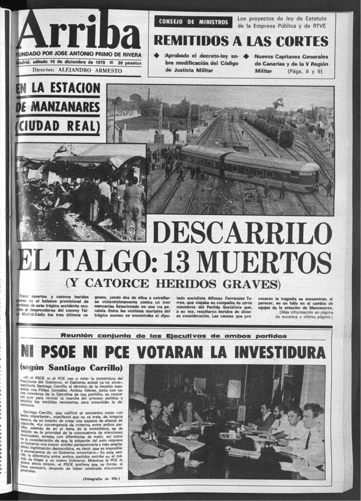 Miniatura de Arriba del 16 de diciembre de 1978
