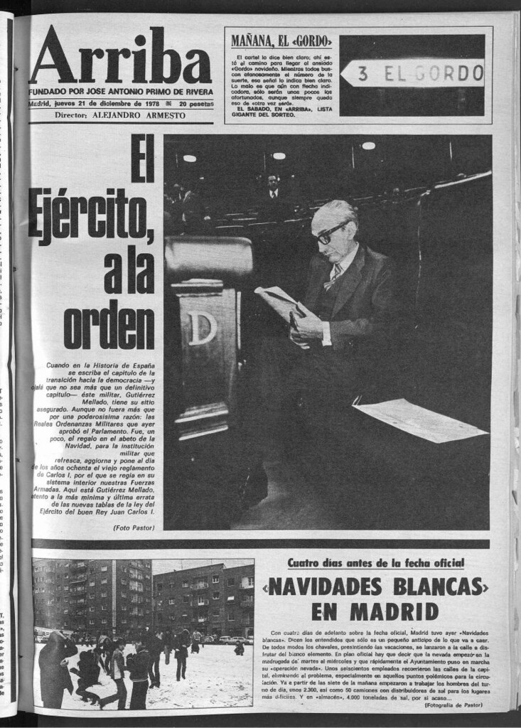 Miniatura de Arriba del 21 de diciembre de 1978