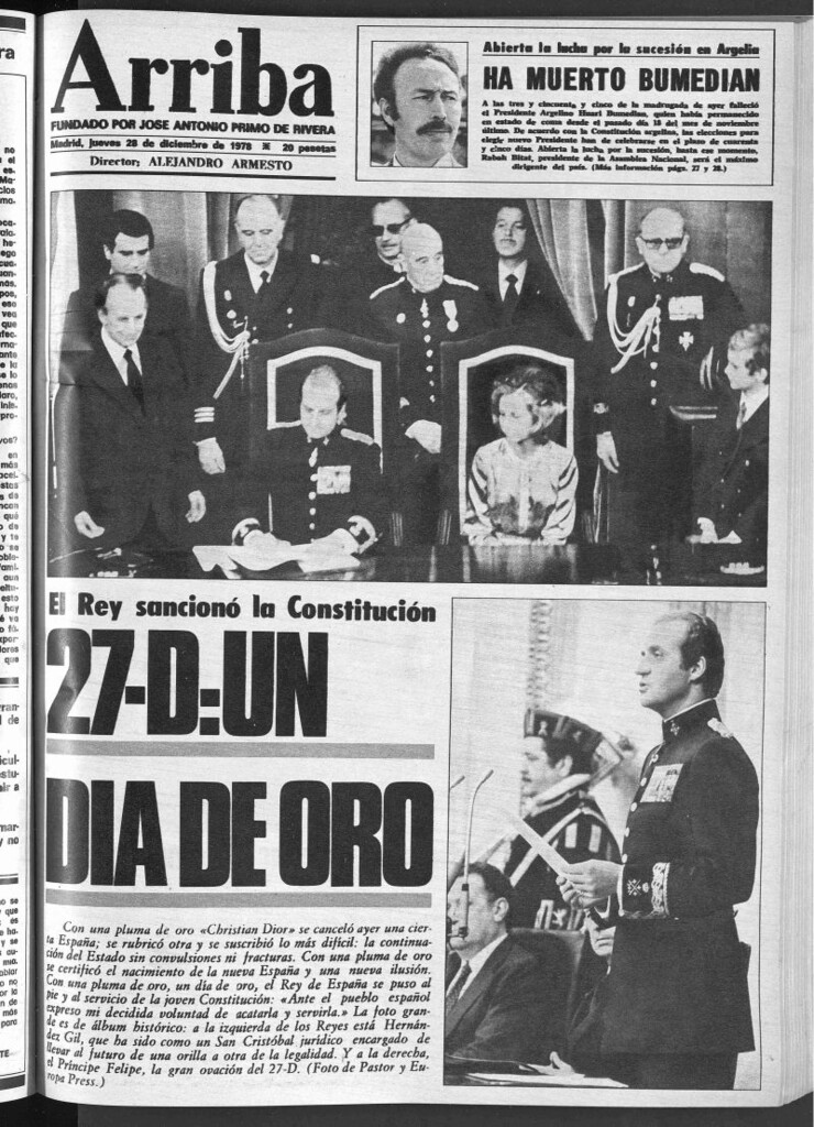 Miniatura de Arriba del 28 de diciembre de 1978