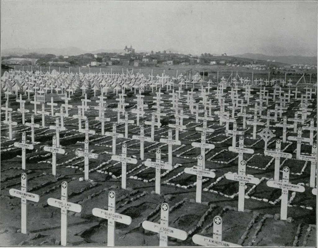 Miniatura de Cementerio de soldados de los ejércitos aliados en Mudros, en la isla de Lemos.