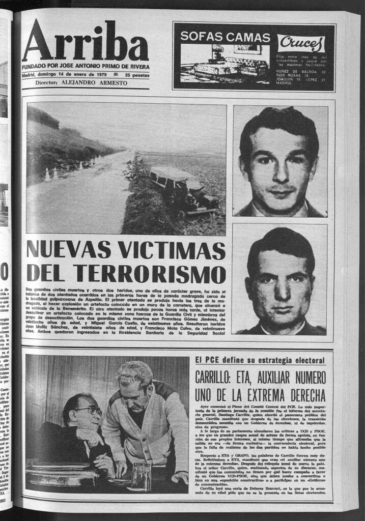 Miniatura de Arriba del 14 de enero de 1979