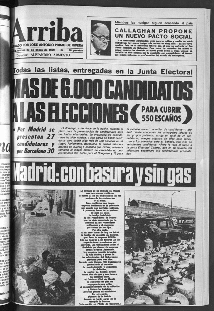 Miniatura de Arriba del 23 de enero de 1979