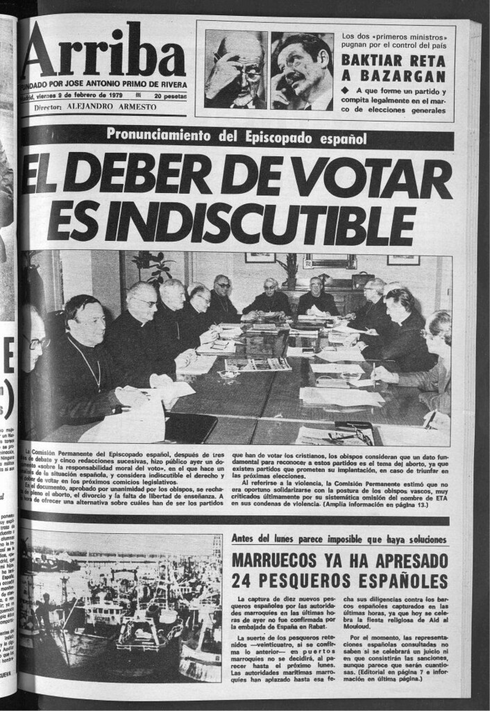 Miniatura de Arriba del 9 de febrero de 1979