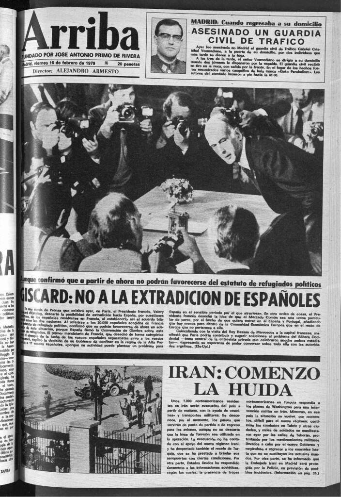 Miniatura de Arriba del 16 de febrero de 1979