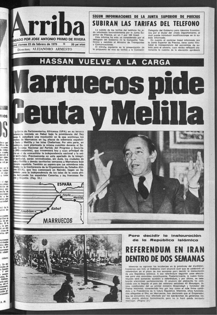 Miniatura de Arriba del 23 de febrero de 1979