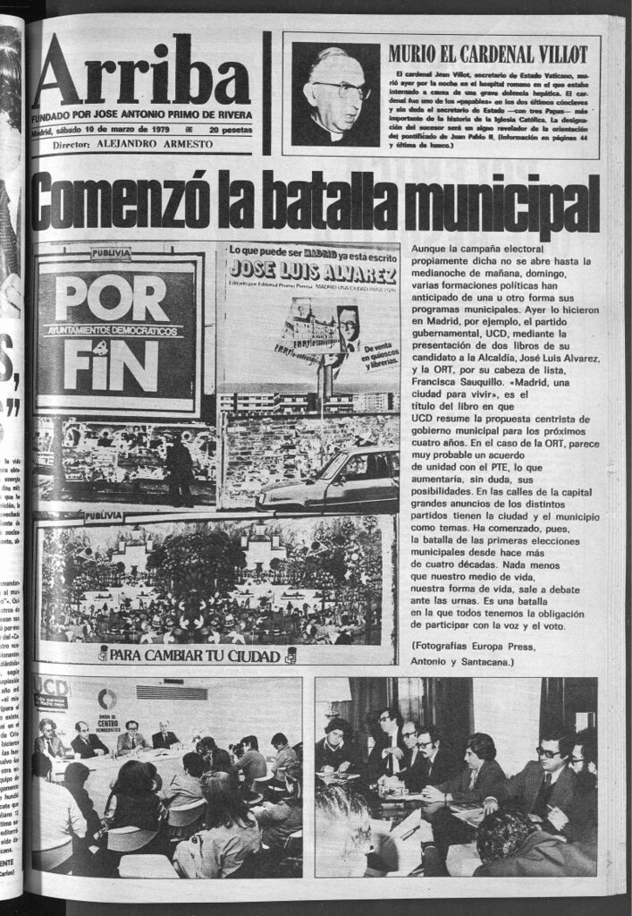 Miniatura de Arriba del 10 de marzo de 1979