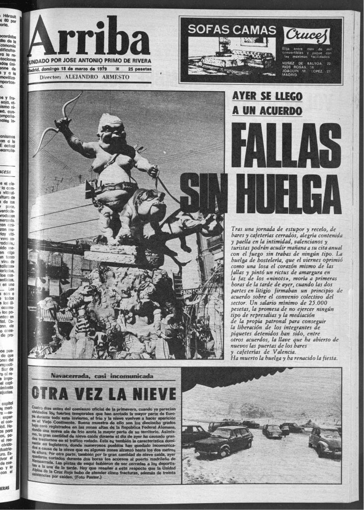 Miniatura de Arriba del 18 de marzo de 1979