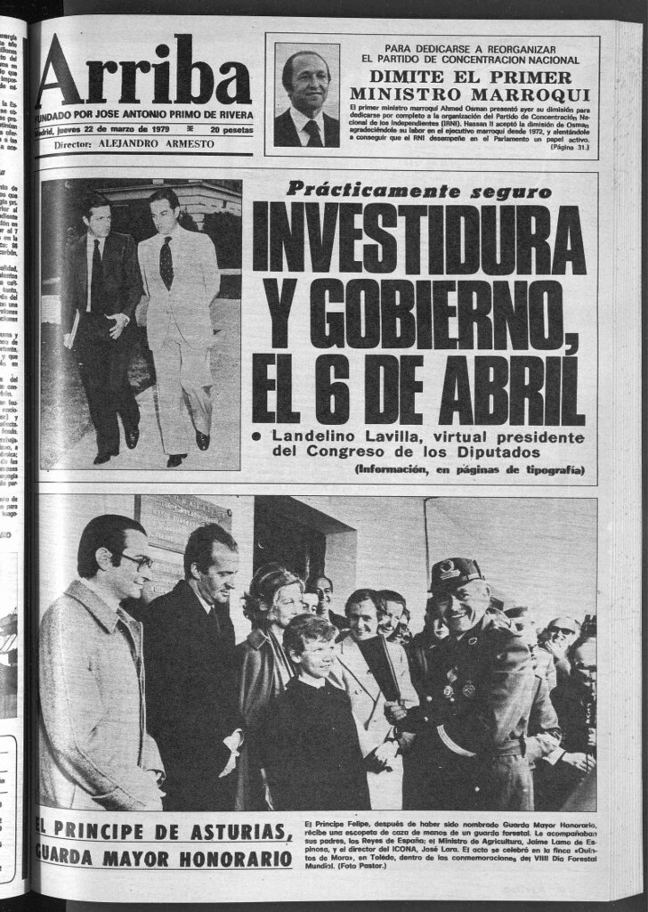 Miniatura de Arriba del 22 de marzo de 1979