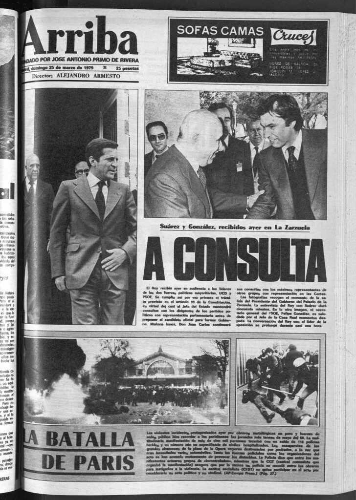 Miniatura de Arriba del 25 de marzo de 1979