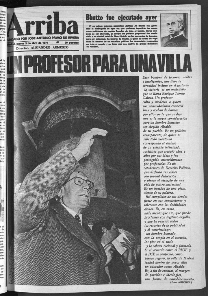 Miniatura de Arriba del 5 de abril de 1979