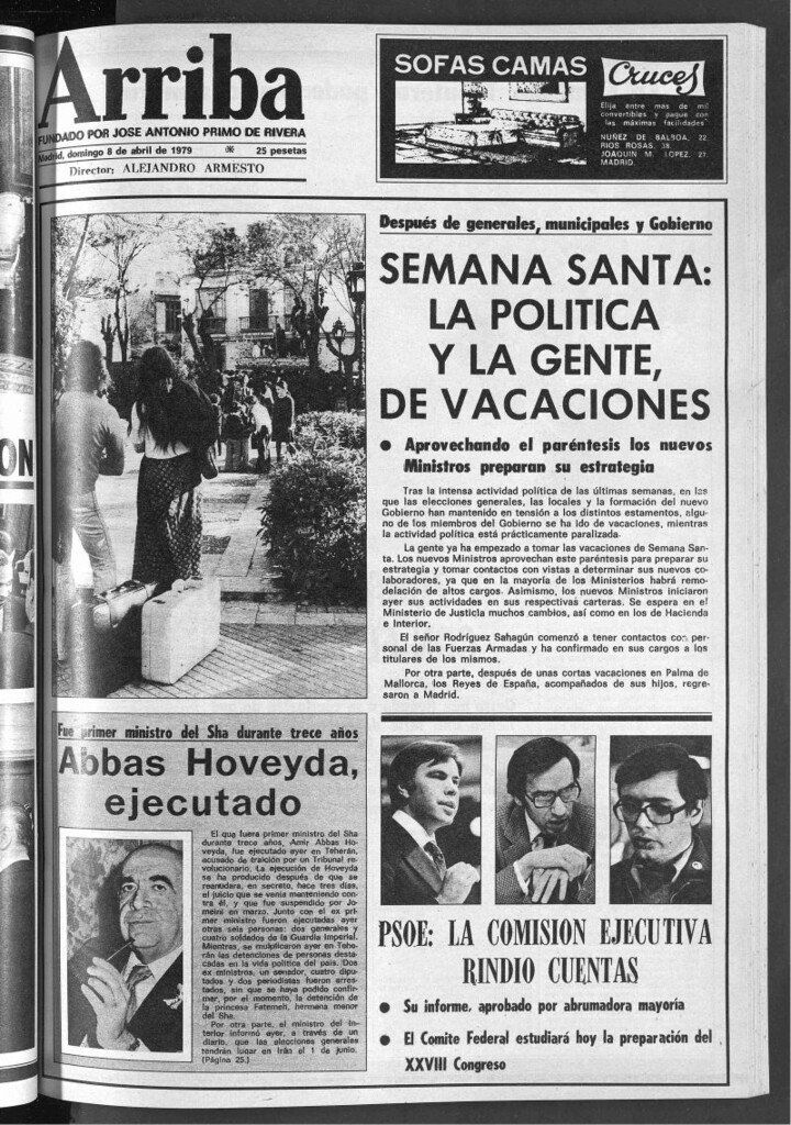 Miniatura de Arriba del 8 de abril de 1979