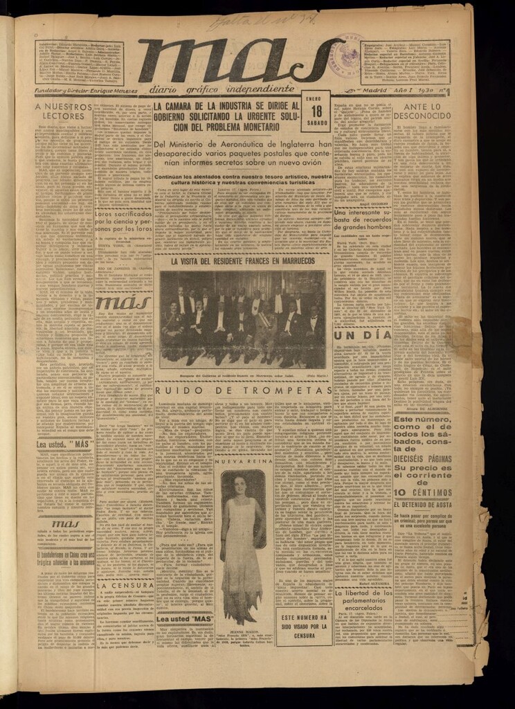 Miniatura de Más: diario gráfico independiente