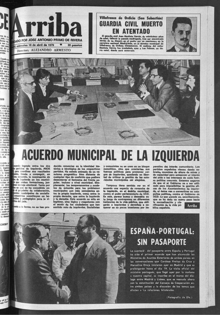 Miniatura de Arriba del 18 de abril de 1979