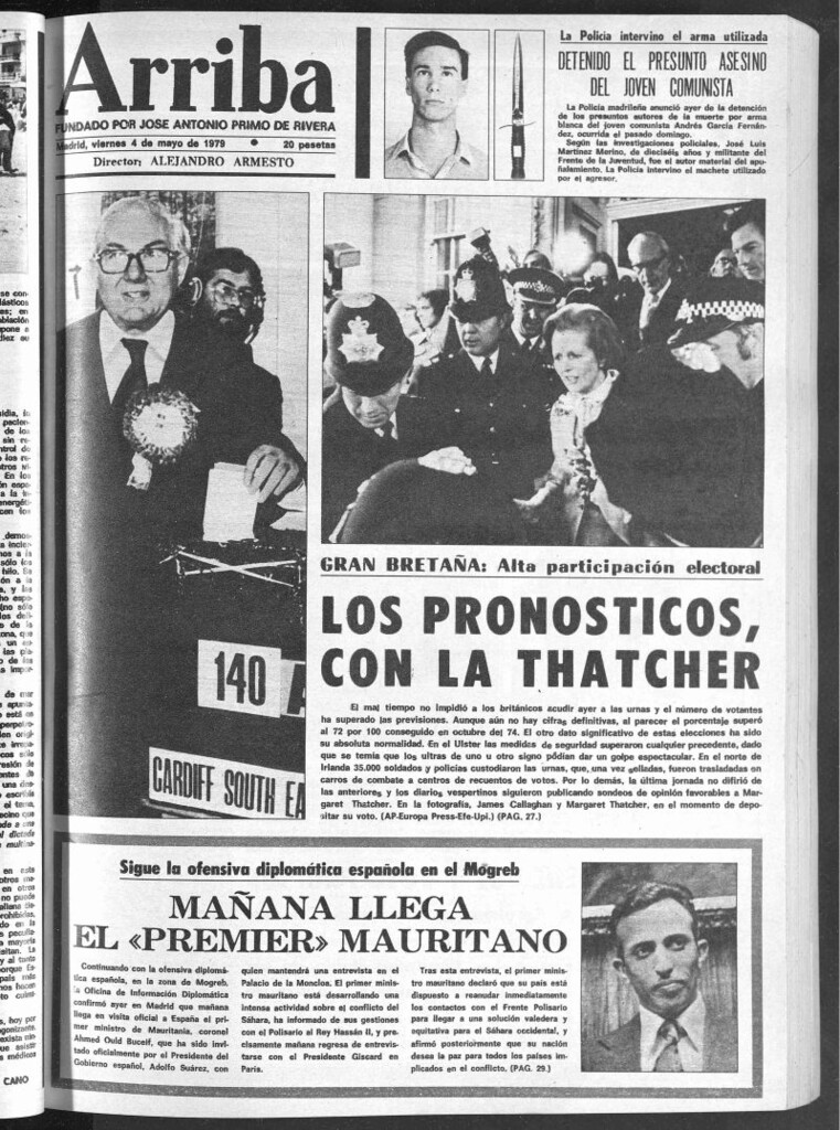 Miniatura de Arriba del 4 de mayo de 1979
