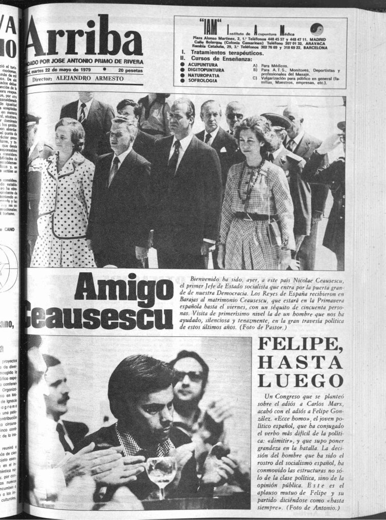 Miniatura de Arriba del 22 de mayo de 1979