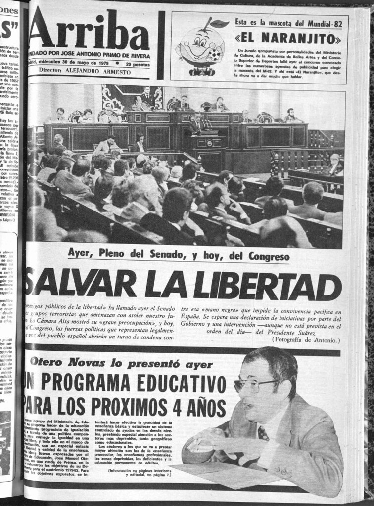 Miniatura de Arriba del 30 de mayo de 1979