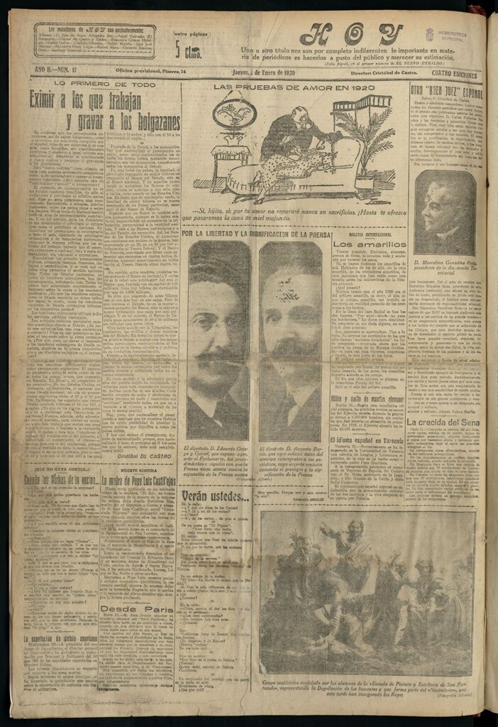 Miniatura de Hoy: diario independiente