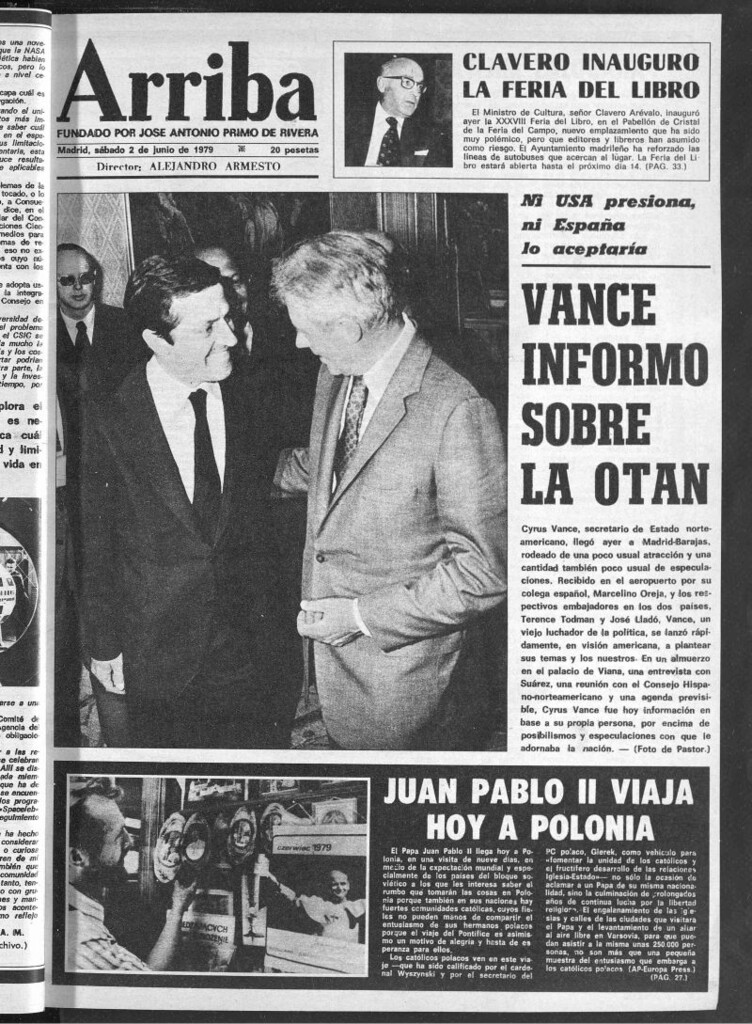 Miniatura de Arriba del 2 de junio de 1979