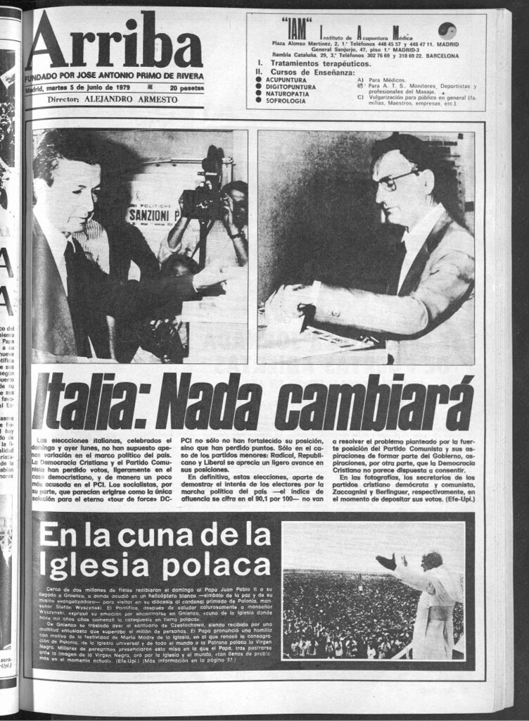 Miniatura de Arriba del 5 de junio de 1979