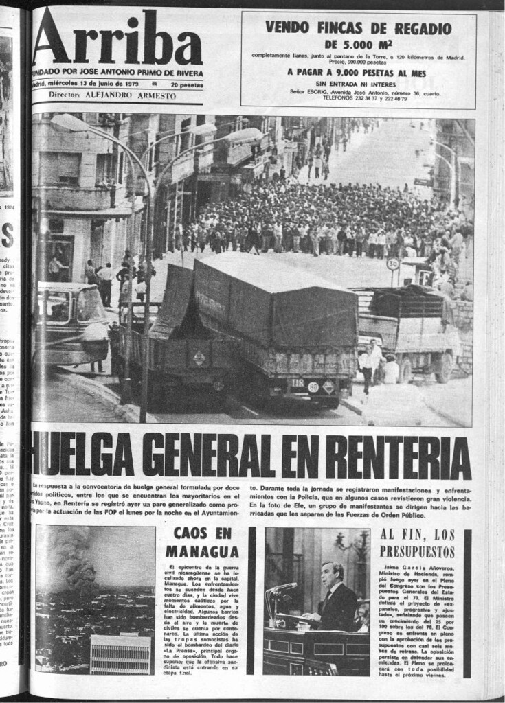 Miniatura de Arriba del 13 de junio de 1979