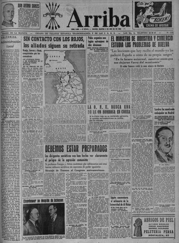 Miniatura de Arriba del 9 de enero de 1951