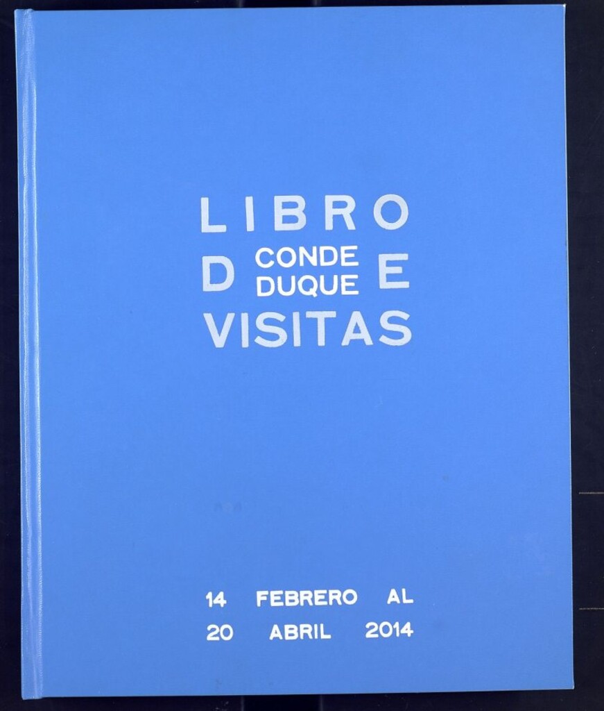 Miniatura de Libro de visitas de Conde Duque Exposición Madrid 1910-1935