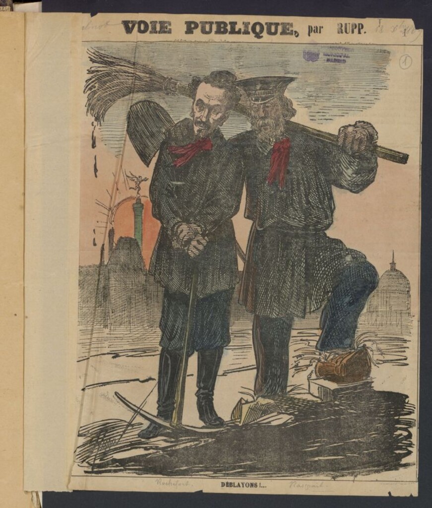 Miniatura de Voie Publique del 14 de julio de 1883