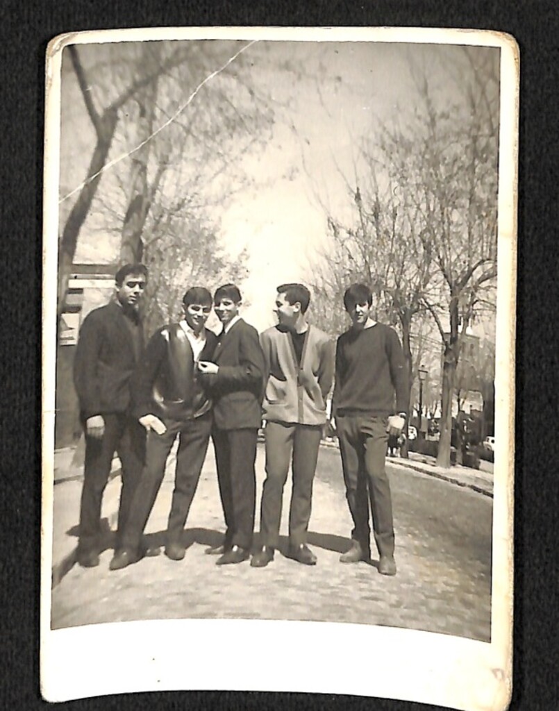 Miniatura de Grupo de amigos en el paseo de Federico García Lorca