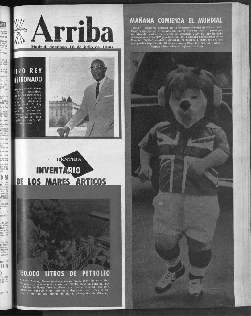 Miniatura de Arriba del 10 de julio de 1966