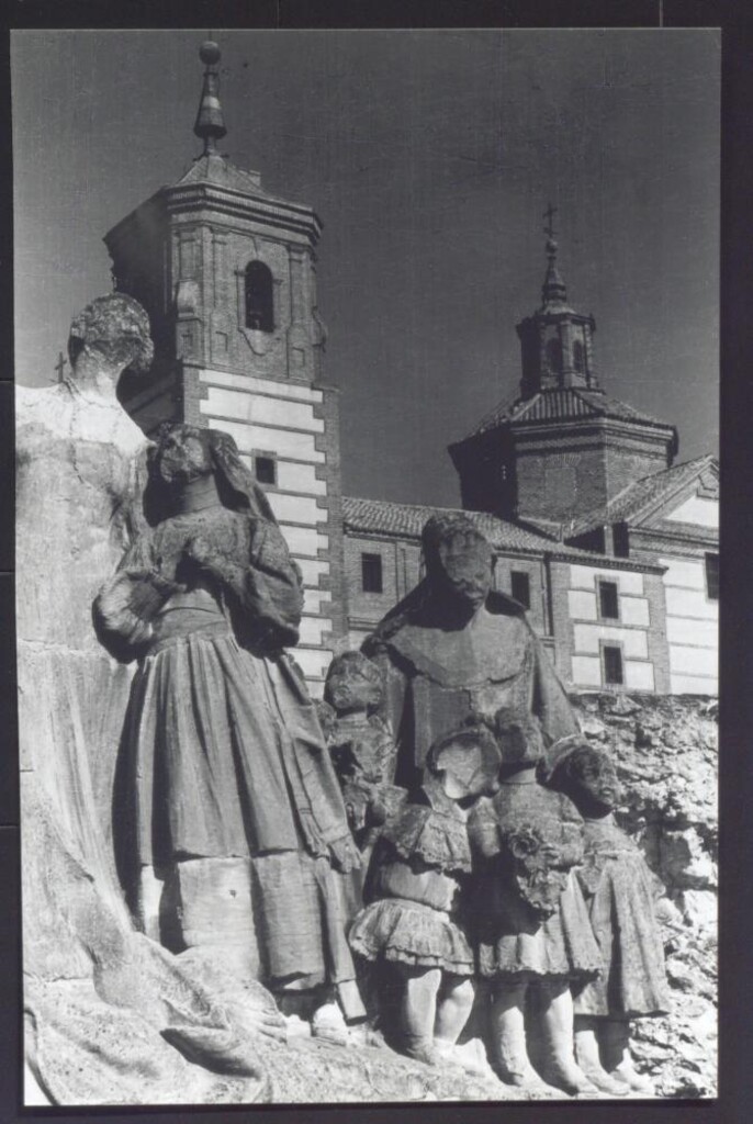 Miniatura de Monumento al Sagrado Corazón de Jesús en el Cerro de los Ángeles