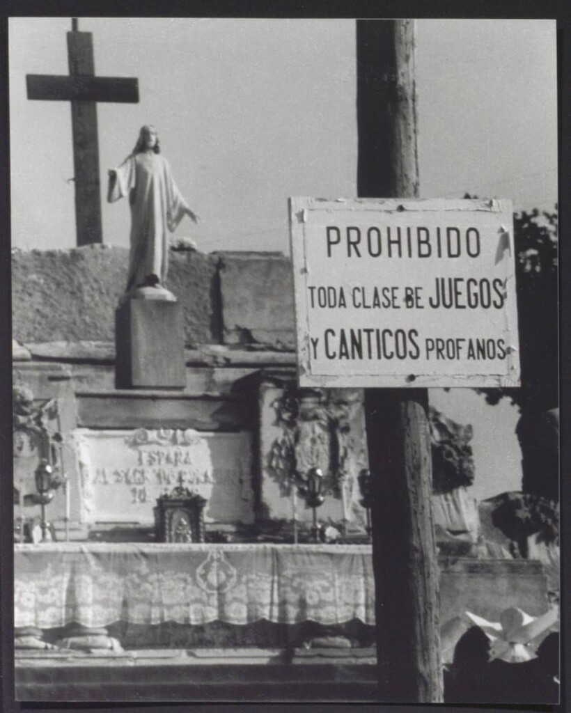 Miniatura de Misa en el Cerro de los Ángeles